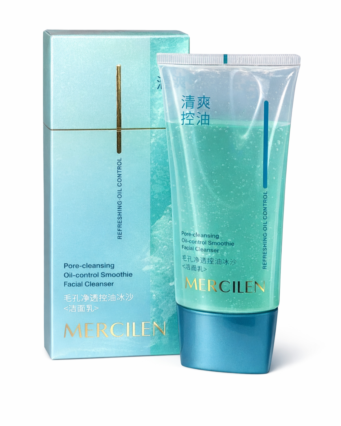 Attīrošs sejas gels poru attīrīšanai un tauku kontrolei